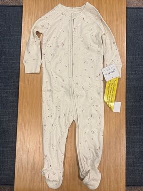Pehr Zip-Front sleeper pajamas 6-12m